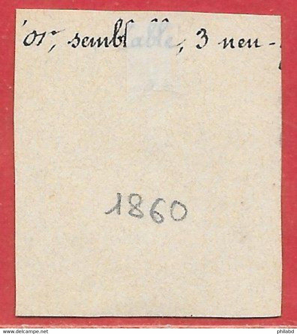 Oldenbourg Découpe D'entier Postal / Post Cut Squares N°1 0,5s Brun 1860 (*) - Oldenburg