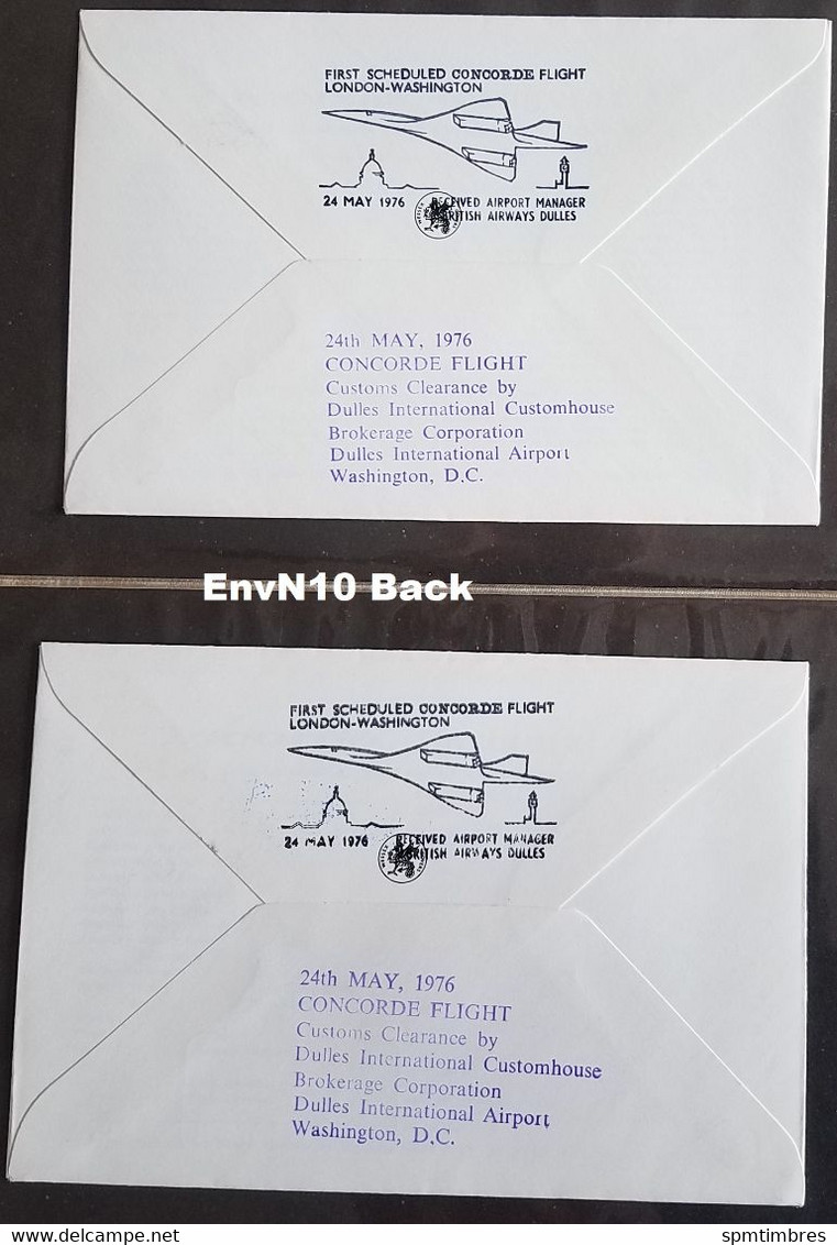 #49 Concorde aircraft onboard Carried / private correspondence / remaining post / first day covers and more