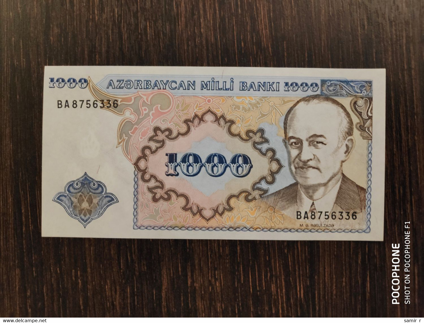1993 Azerbaijan 1000 Manat UNC - Azerbaïjan