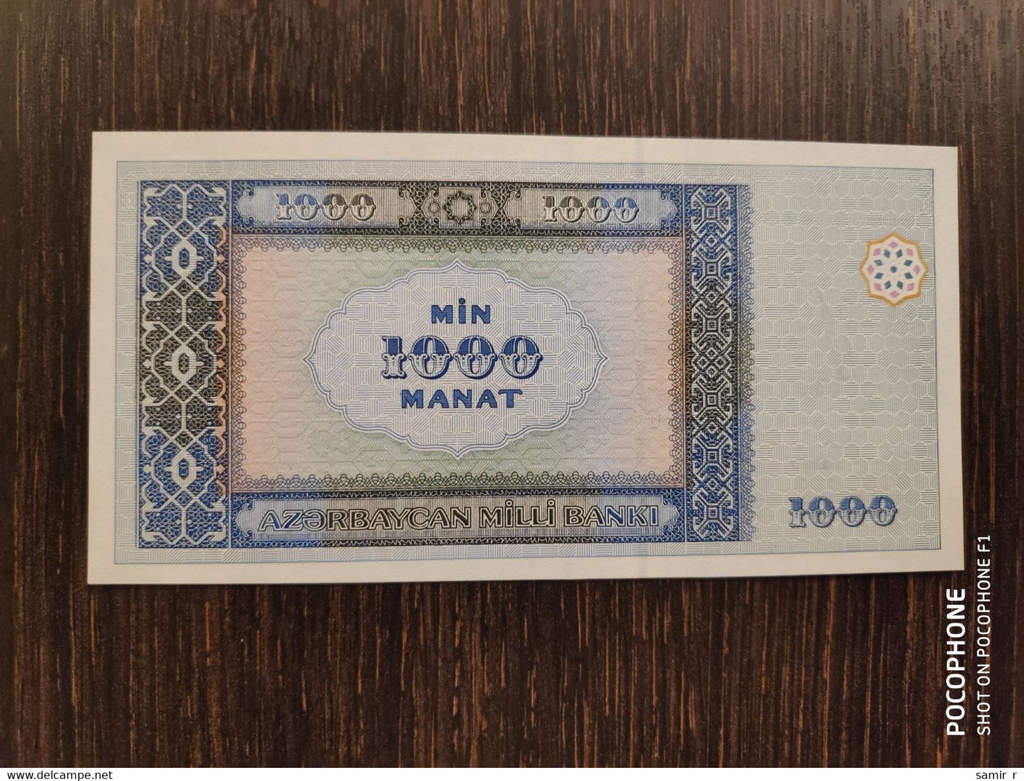 2001 Azerbaijan 1000 Manat UNC - Azerbaigian