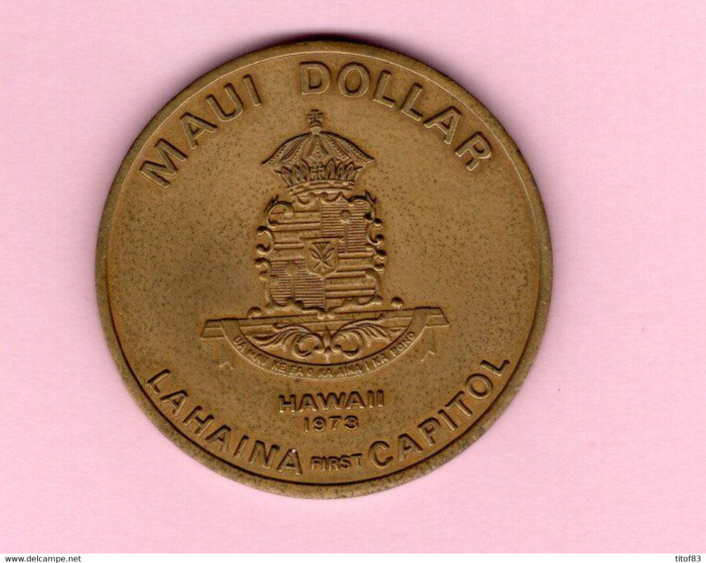 Etats-Unis / USA - 2 Pièces 5 Cents Liberty "V Cents" Nickel 1905-1910 + HAWAII, 1 Maui Dollar 1973 Chambre De Commerce - 1883-1913: Liberty (Liberté)