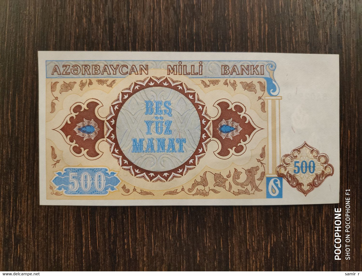 1993 Azerbaijan 500 Manat UNC - Azerbaigian