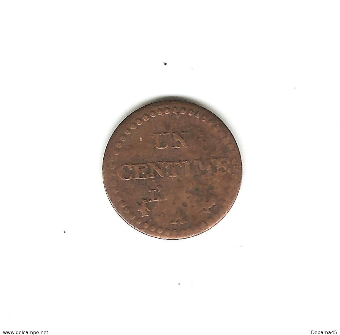 415/ France : 1 Centime Dupré An ? A - 1795-1799 Direttorio