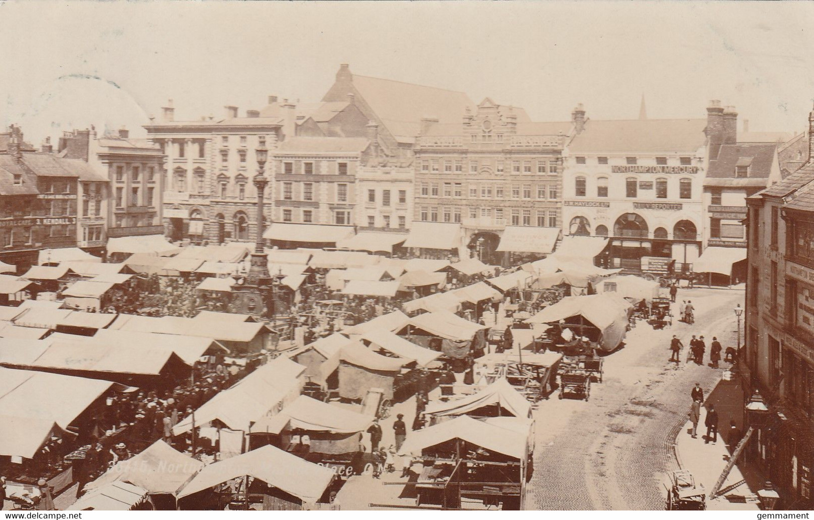 NORTHAMPTON - MARKET PLACE . PHOTOGRAPHIC - Northamptonshire