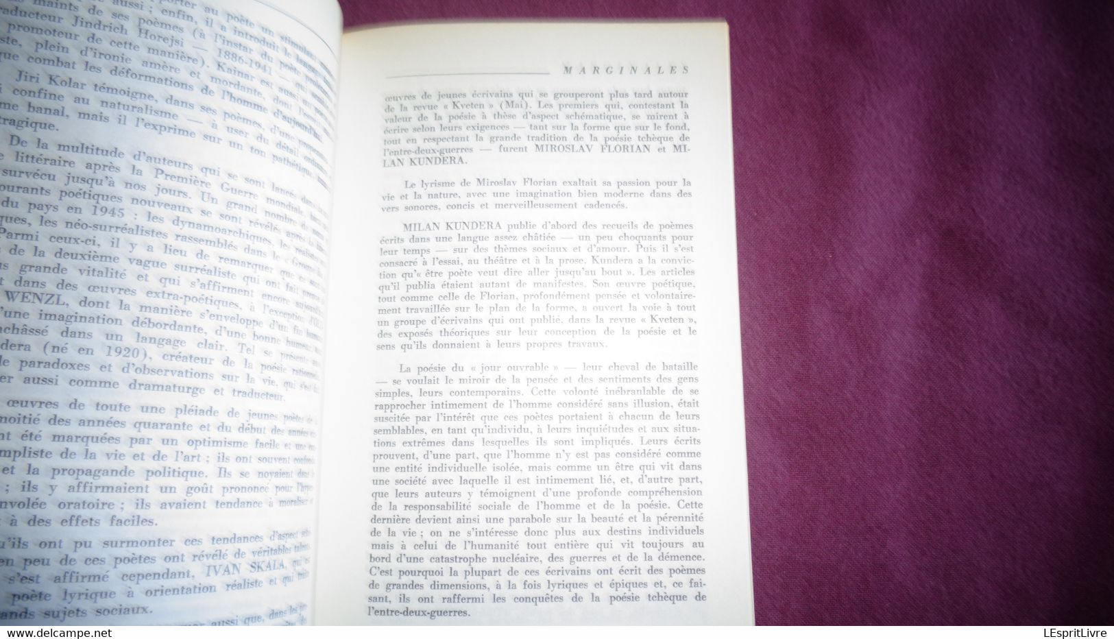 MARGINALES N° 138 Revue Des Idées Et Des Lettres Régionalisme Auteurs Belges Poèmes Poésie Tchèque Textes Chronique - Belgian Authors