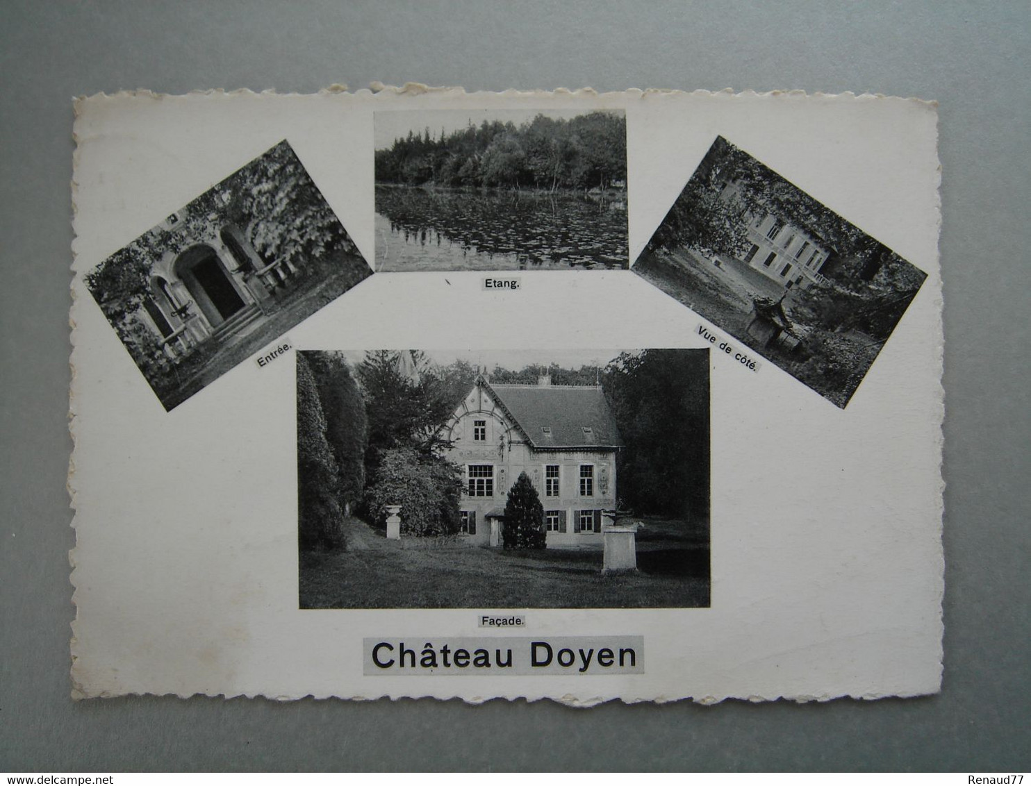 Château Doyen - Entrée. Etang. Vue De Côté. Façade - Multi-vues - Sivry-Rance