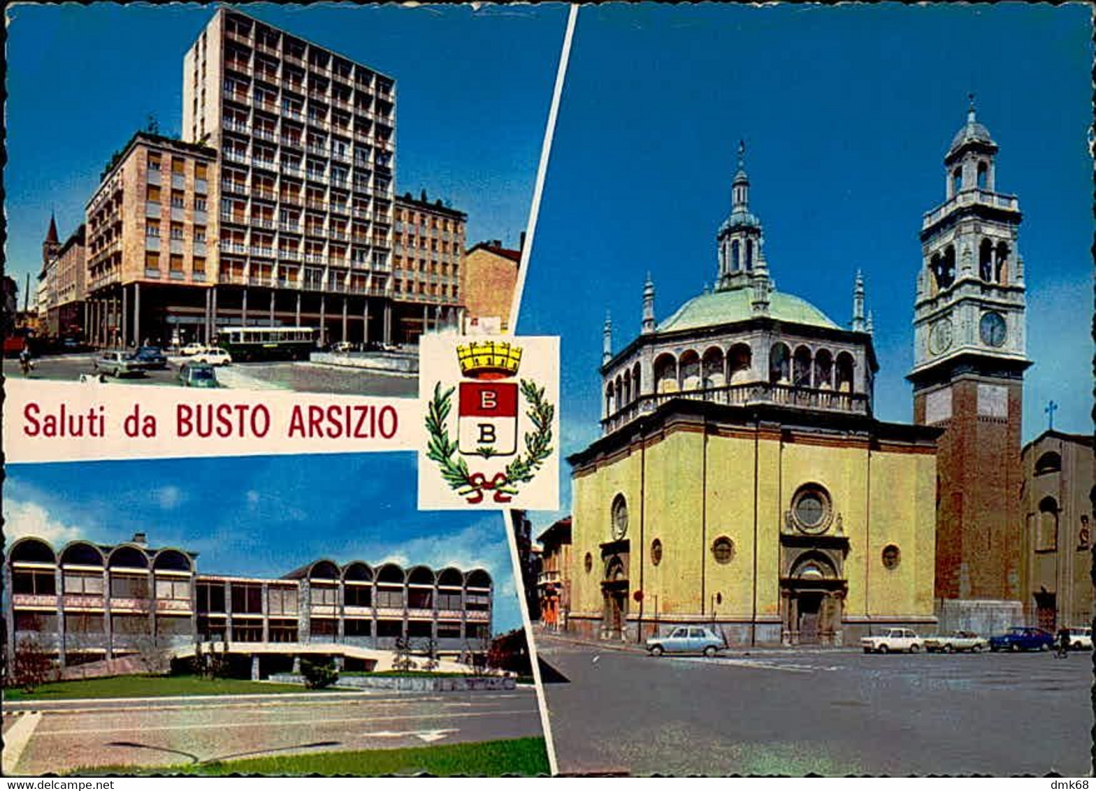 BUSTO ARSIZIO -  LOTTO 6 CARTOLINE ANNI '60/'70   (14732)
