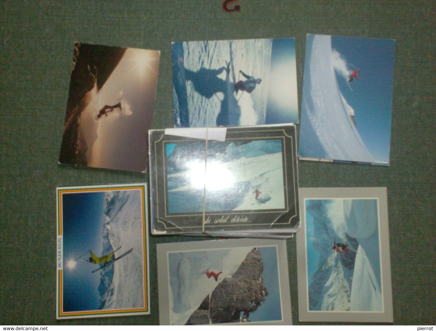 250223G SKI, SKIEUR : Cartes Animées Avec Un Skieur Collection De 210 CPM/CPSM Couleur - 100 - 499 Cartes