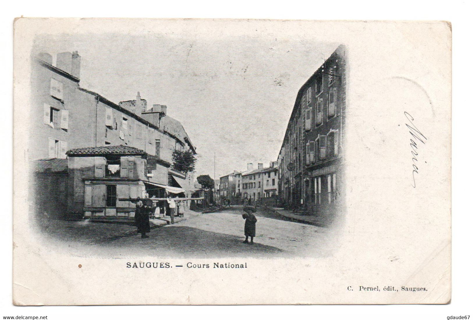 SAUGUES (43) - COURS NATIONAL - Saugues