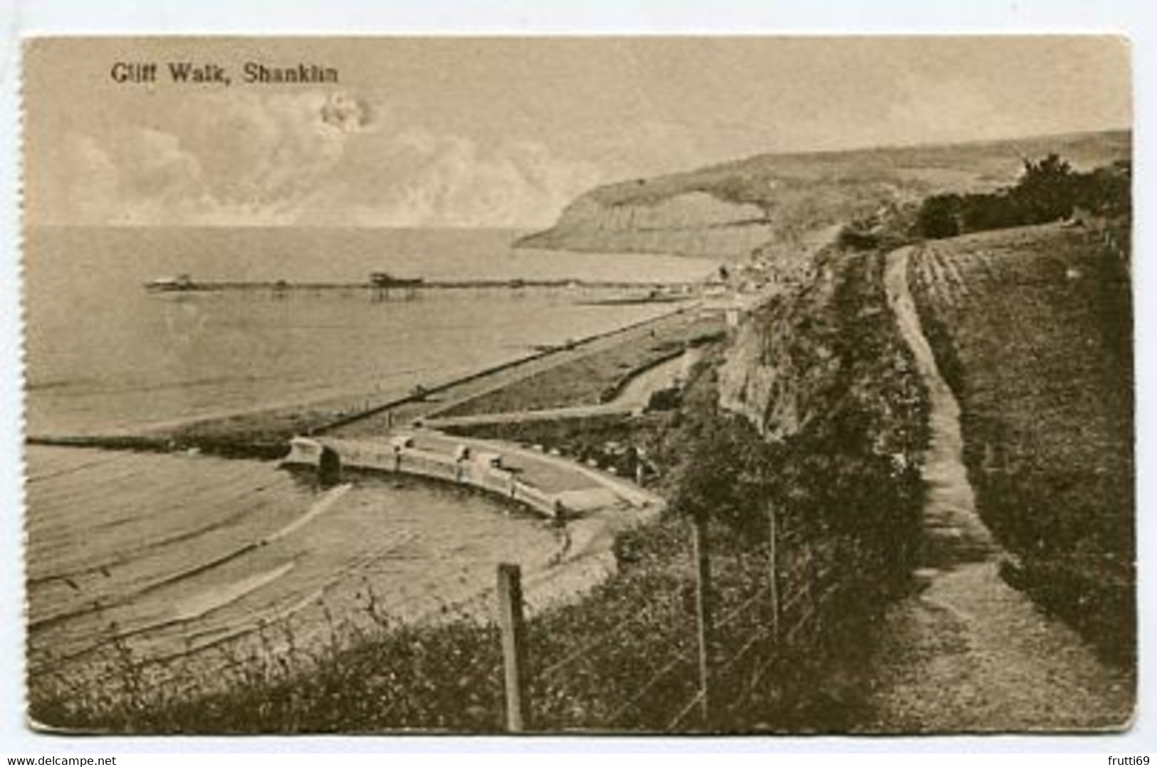 AK 118723 ENGLAND - Shanklin - Cliff Walk - Shanklin