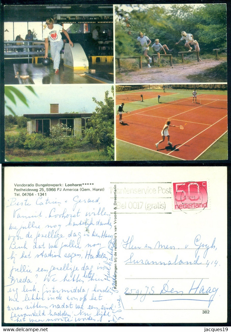 Nederland 1983 AK Vendorado Bungalowpark Loohorst America (Gem. Horst) - Horst