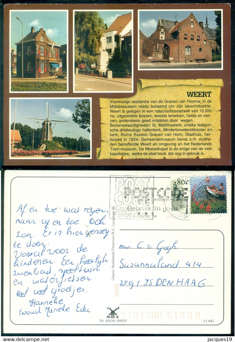 Nederland 1987 AK Groeten Uit Weert - Weert