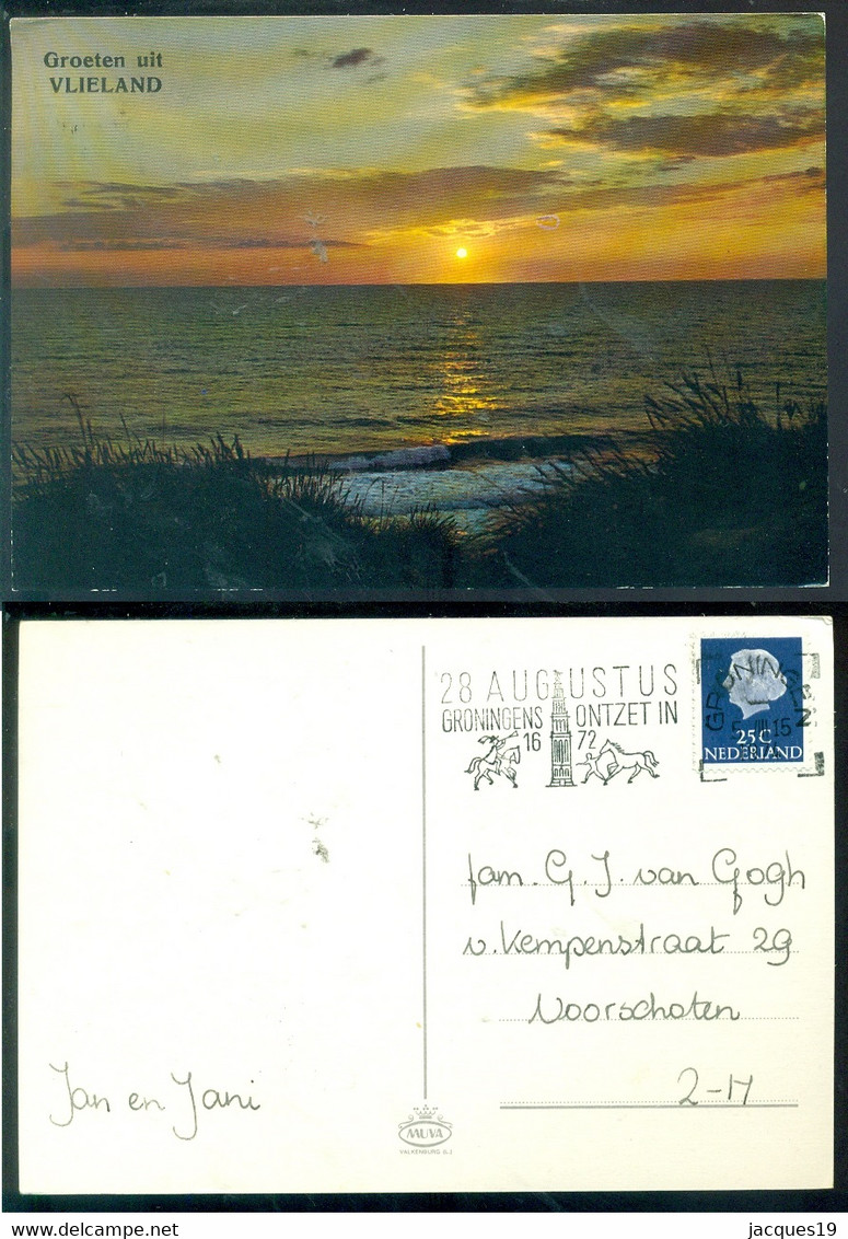 Nederland 1972 AK Groeten Van Vlieland - Vlieland