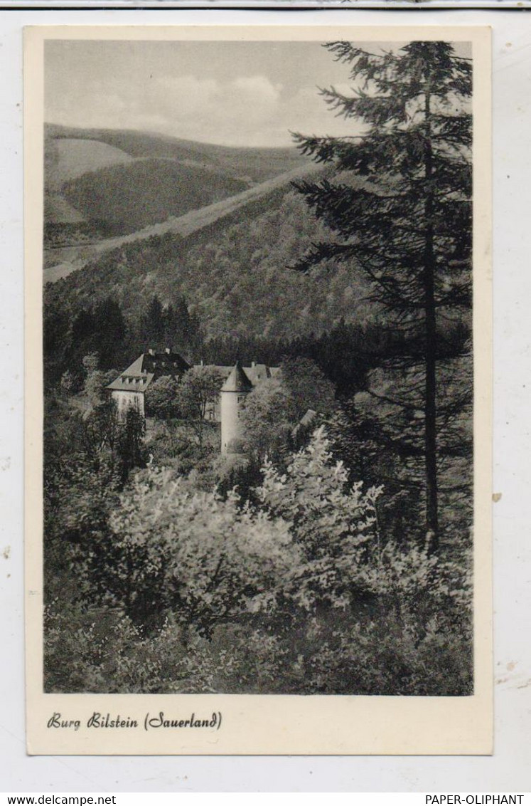 5940 LENNESTADT - BILSTEIN, Burg Bilstein 1952 - Lennestadt