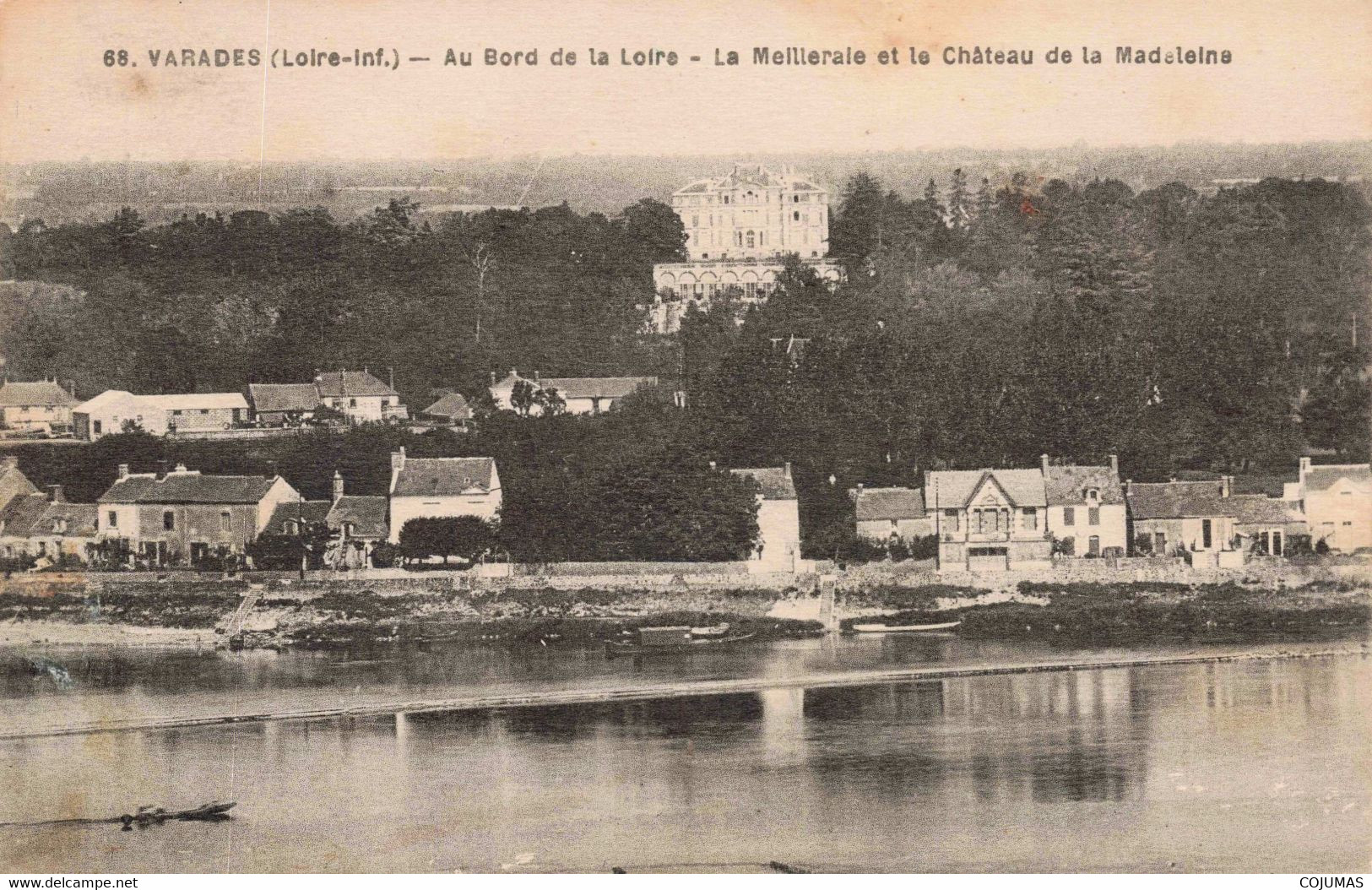 44 - VARADES - S11201 - Au Bords De La Loire è La Meilleraie Et Le Château De La Madeleine - En L'état - L1 - Varades