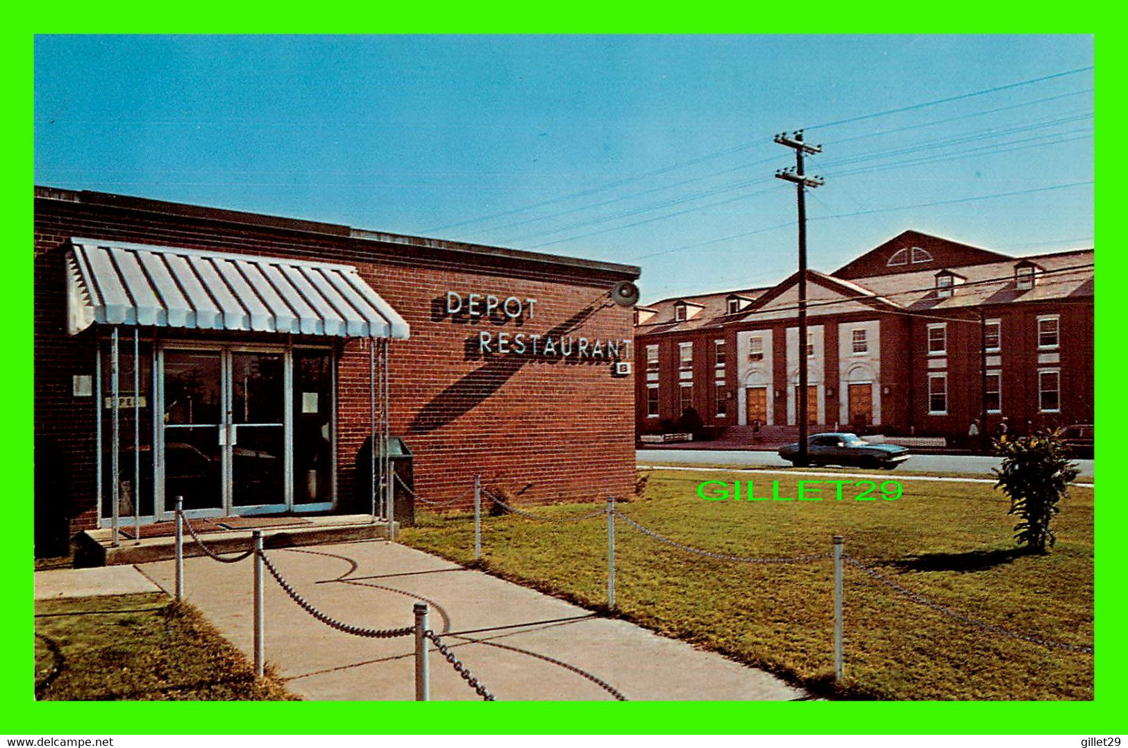 PARRIS ISLAND, SC - DEPOT RESTAURANT & VISITOR'S CENTER -  PHOTO ARTS - DEXTER PRESS INC - - Parris Island