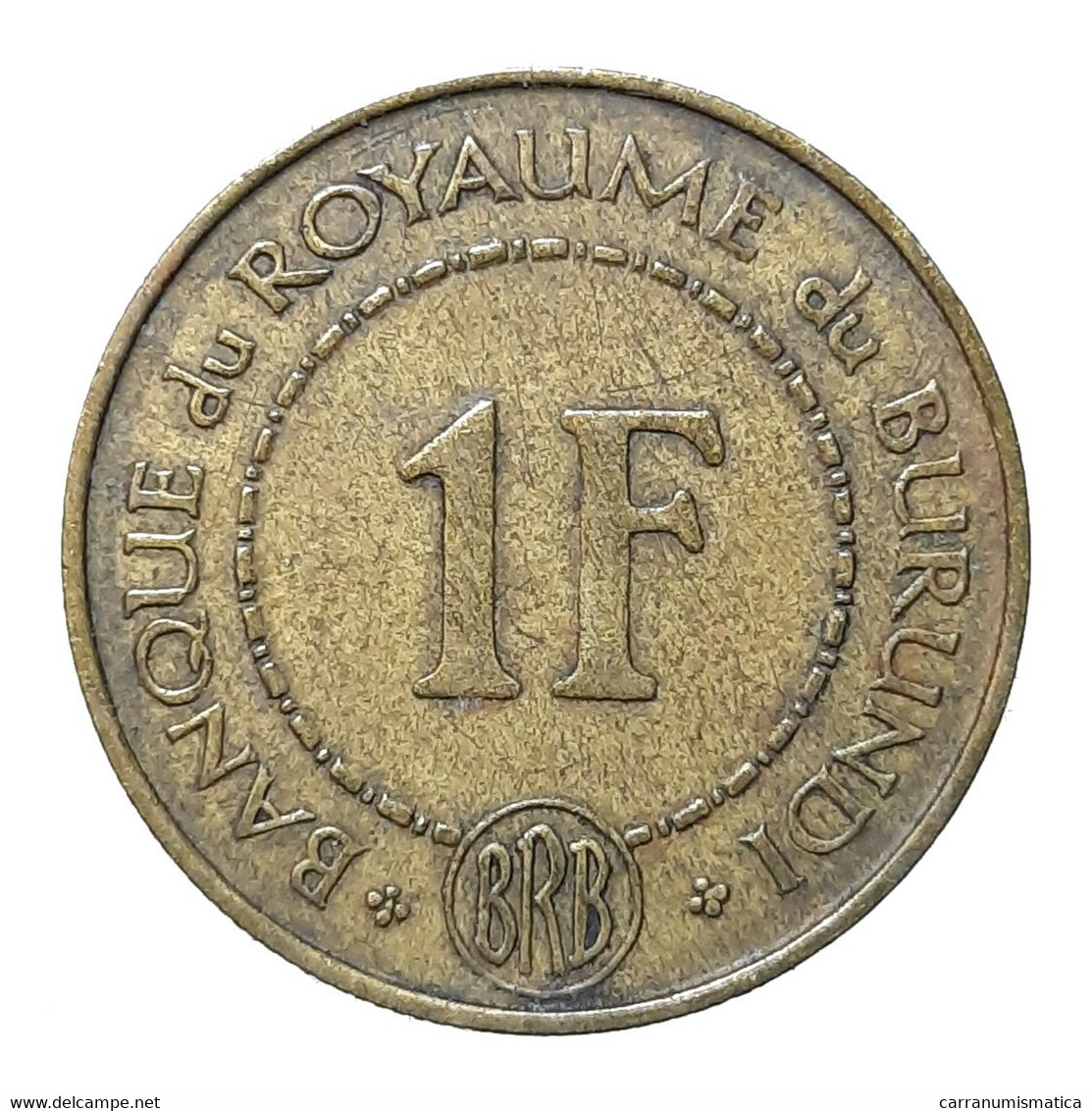 [NC] BURUNDI - 1 FRANC 1965 (k0347) - Burundi