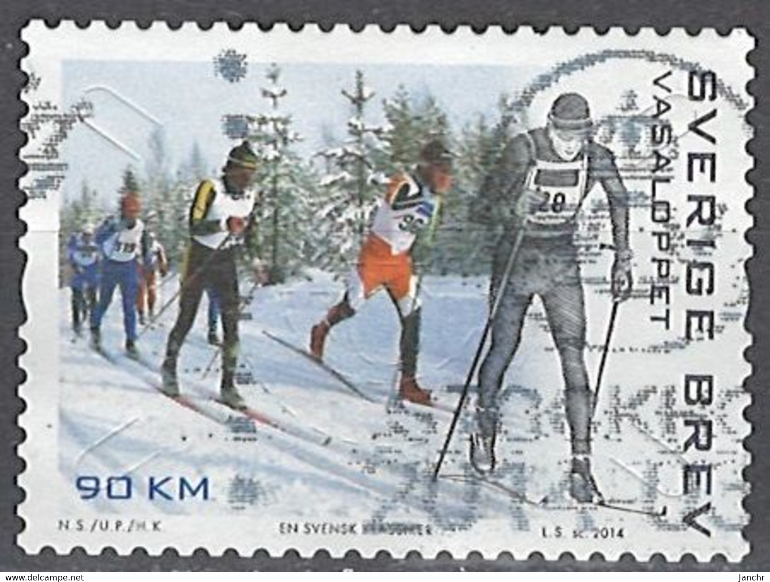 Sweden 2014. Mi.Nr. 2974, Used O - Oblitérés