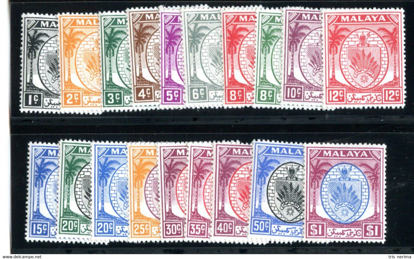 220 BCx 1949 Scott 38/56 Mnh** ( All Offers 20% Off! ) - Negri Sembilan