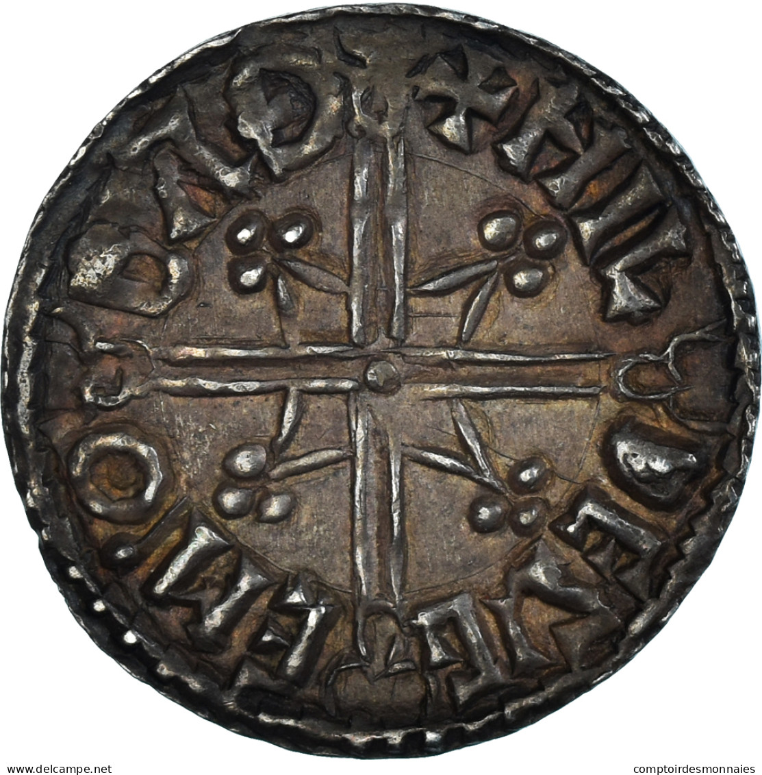 Monnaie, Grande-Bretagne, Anglo-Saxon, Æthelred II, Penny, Ca. 1003-1009, Bath - …-1066 : Celtiche / Anglo-Sassoni