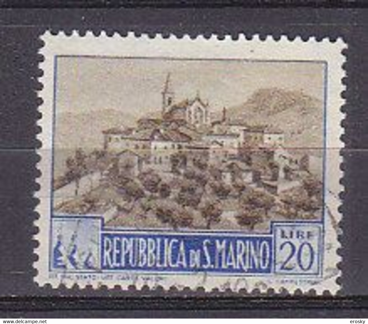 Y8294 - SAN MARINO Ss N°351A - SAINT-MARIN Yv N°329A - Oblitérés