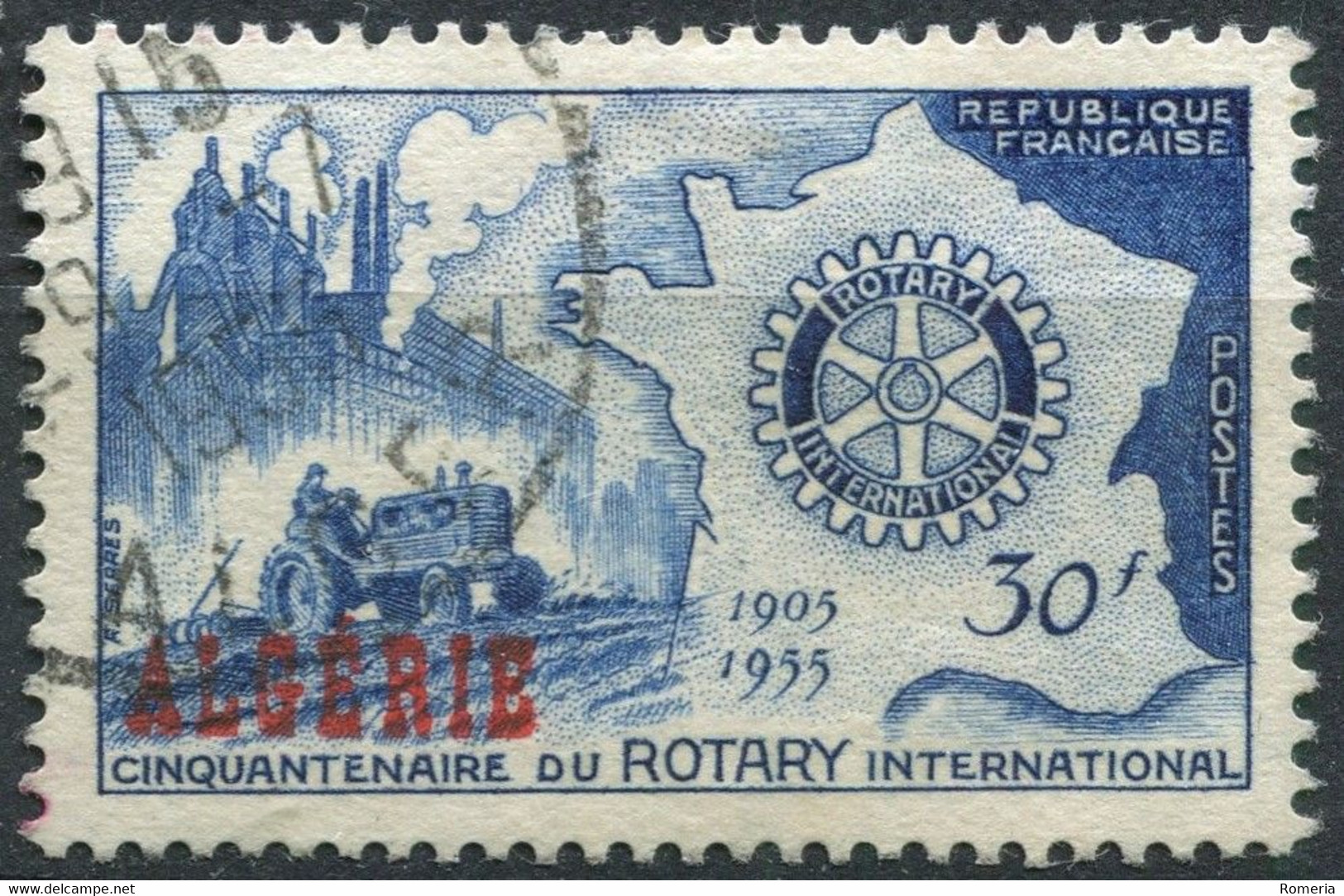 Algérie - 1938 -> 1956 - Lot timbres * TC et oblitérés - Nºs dans description