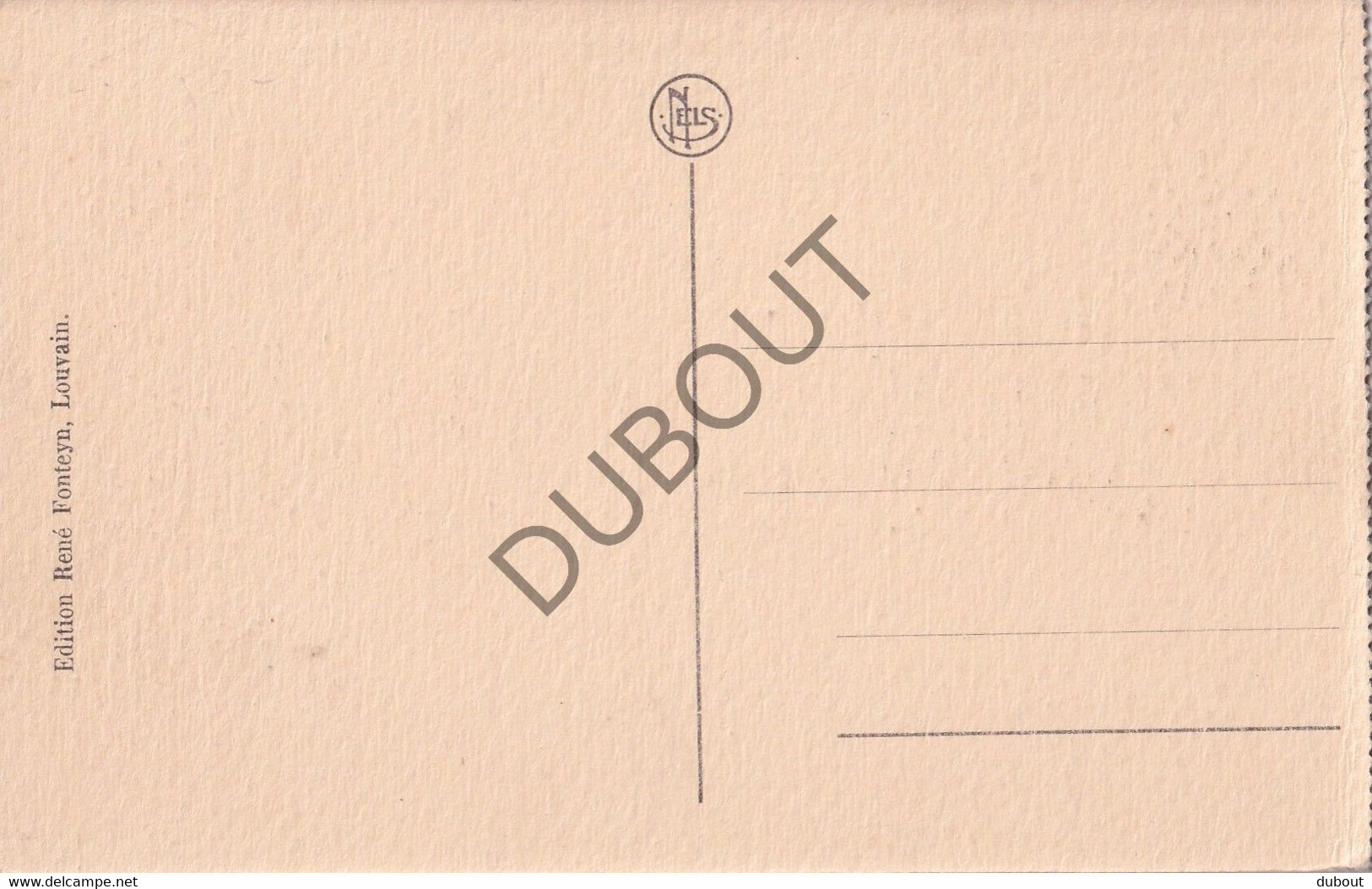 Postkaart - Carte Postale - Leuven - Entrée De La Rue De Diest - Le Sac De Louvain Août 1914(C3627) - Leuven