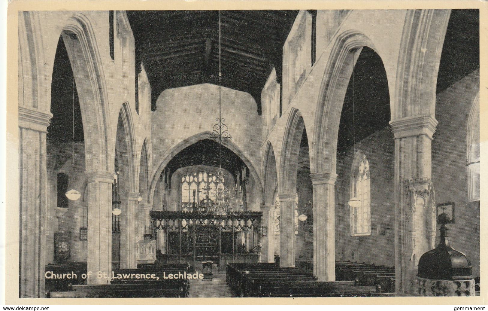 LECHLADE CHURCH INTERIOR - Other & Unclassified