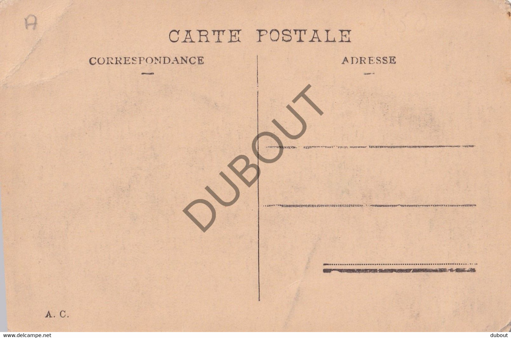 Postkaart - Carte Postale - Leuven -  Rue De Diest  - 1914 (C3614) - Leuven