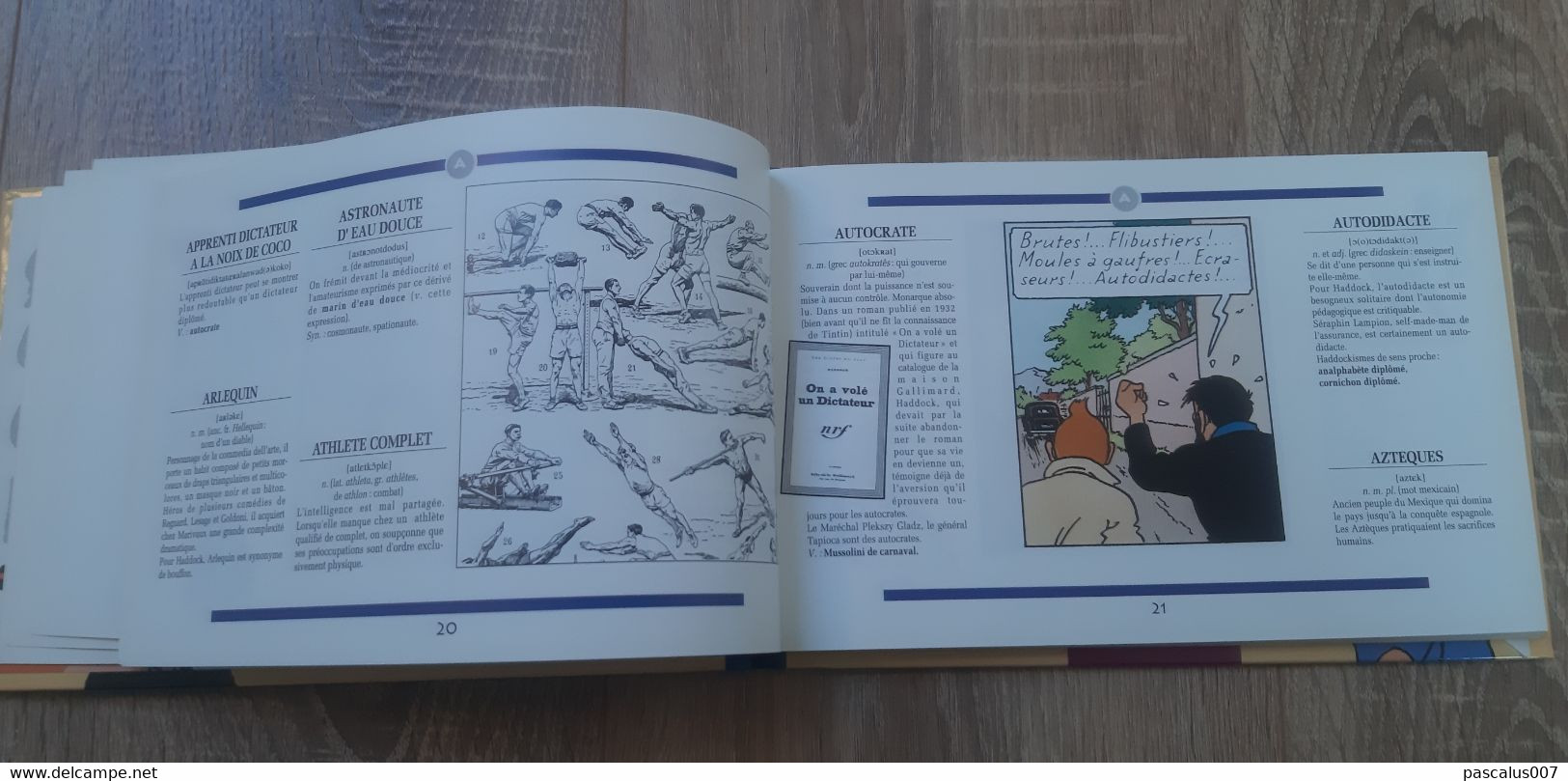 B01-418 Livre Hergé Tintin Le Haddock Illustré Albert Algoud 94 Pages Casterman Moulinsart