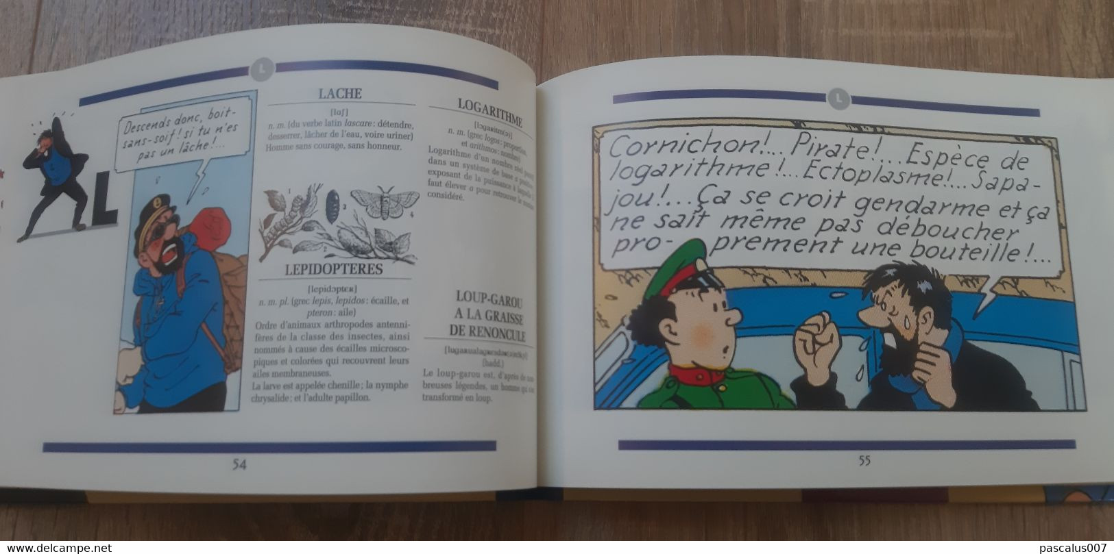 B01-418 Livre Hergé Tintin Le Haddock Illustré Albert Algoud 94 Pages Casterman Moulinsart