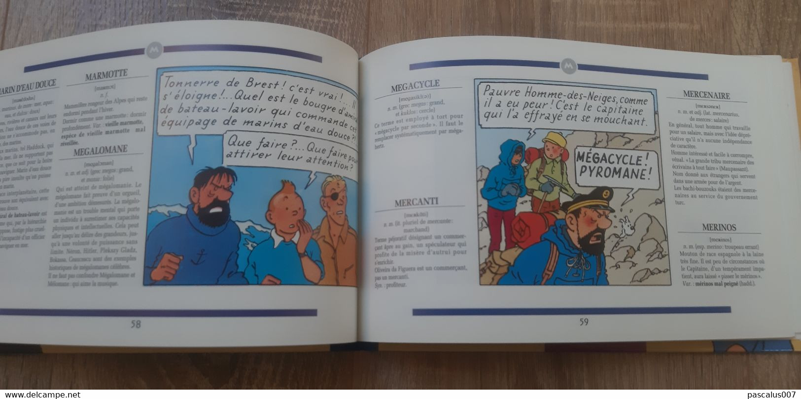 B01-418 Livre Hergé Tintin Le Haddock Illustré Albert Algoud 94 Pages Casterman Moulinsart