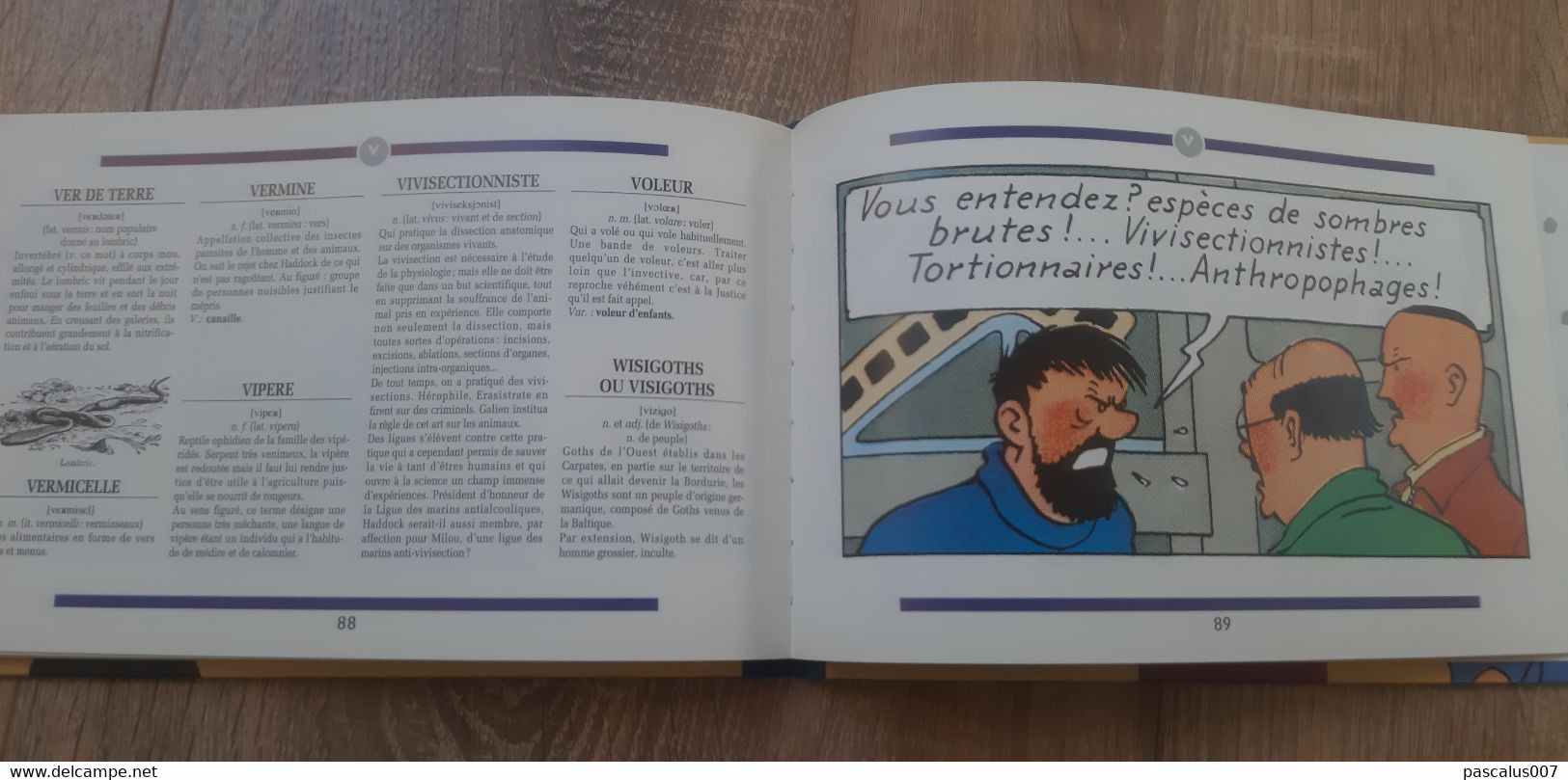 B01-418 Livre Hergé Tintin Le Haddock Illustré Albert Algoud 94 Pages Casterman Moulinsart