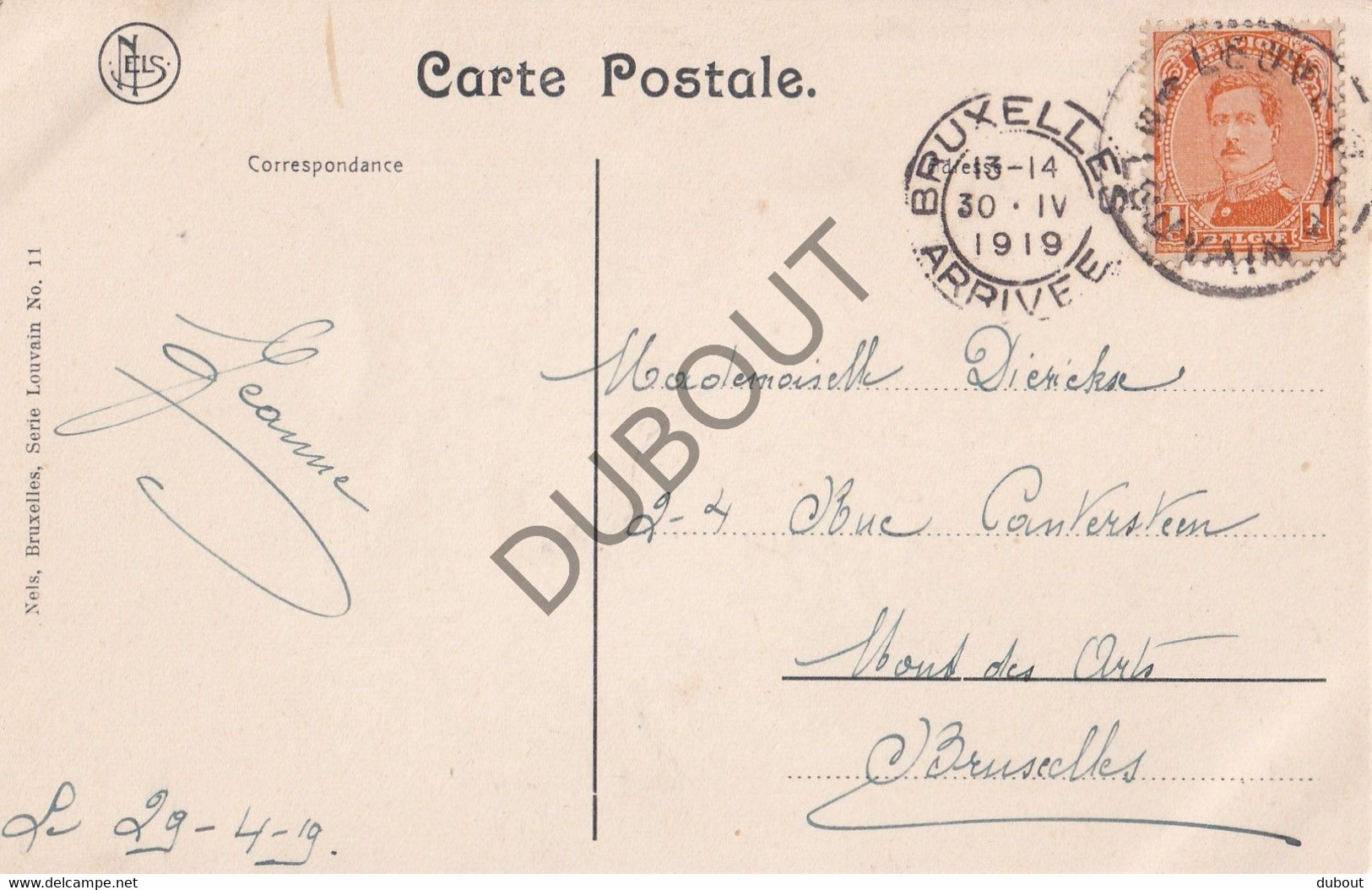 Postkaart - Carte Postale - Leuven -  Rue De Diest   (C3629) - Leuven