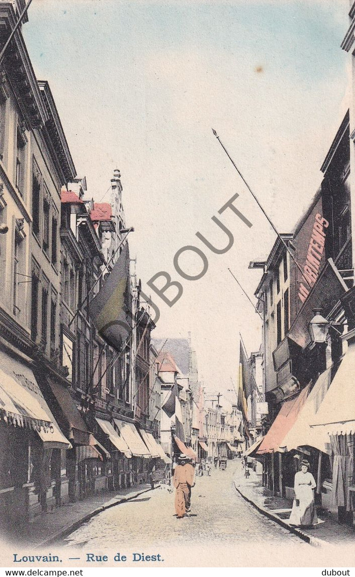 Postkaart - Carte Postale - Leuven -  Rue De Diest - Kleur  (C3625) - Leuven