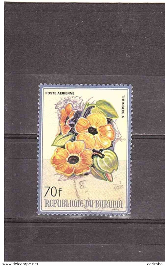 BURUNDI THUNBERGIA - Used Stamps