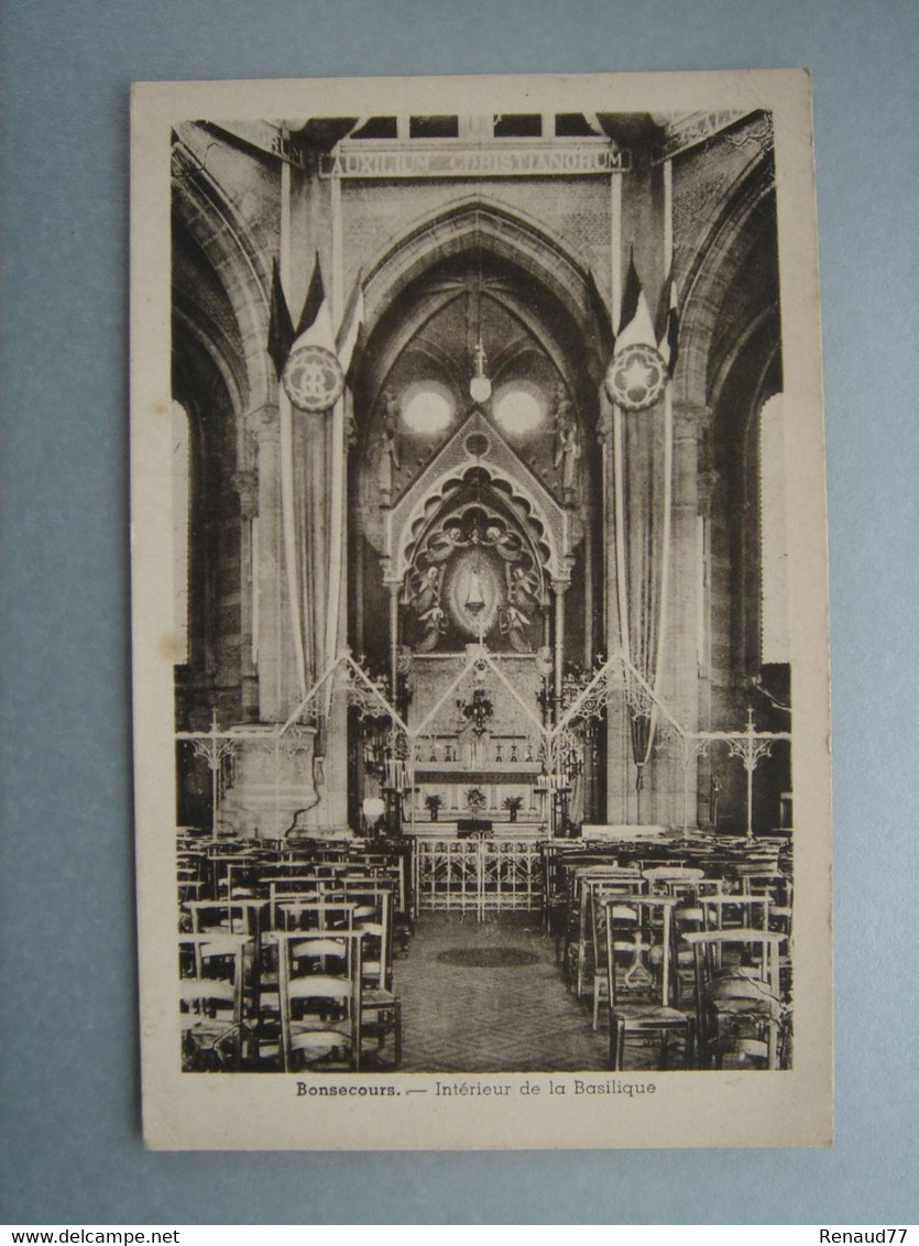 Bonsecours - Intérieur De La Basilique - Péruwelz