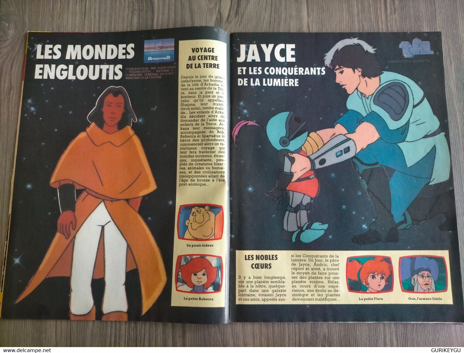 PIF GADGET N° 870 De 1985 Pub Concours Lego Les Mondes Engloutis JAYCE - Pif & Hercule