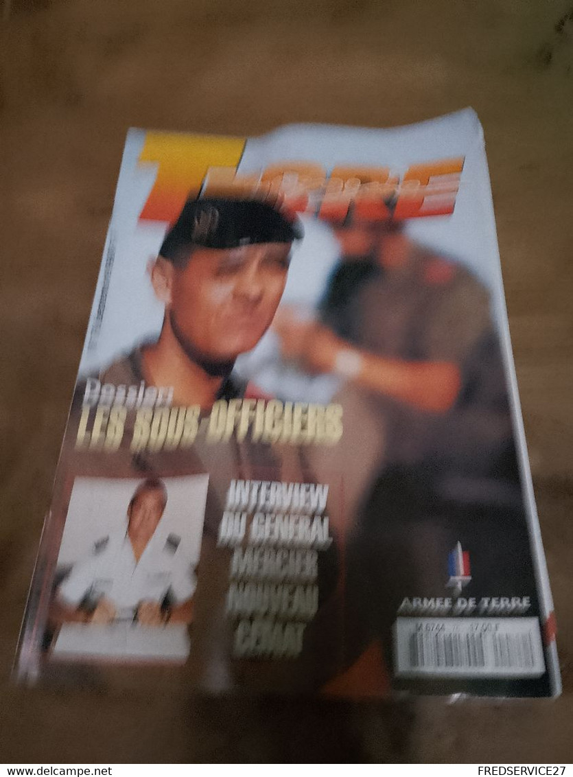 76/ TERRE MAGAZINE SOMMAIRE EN PHOTO N° 76 1996 LES SOUS OFFICIERS - Armes