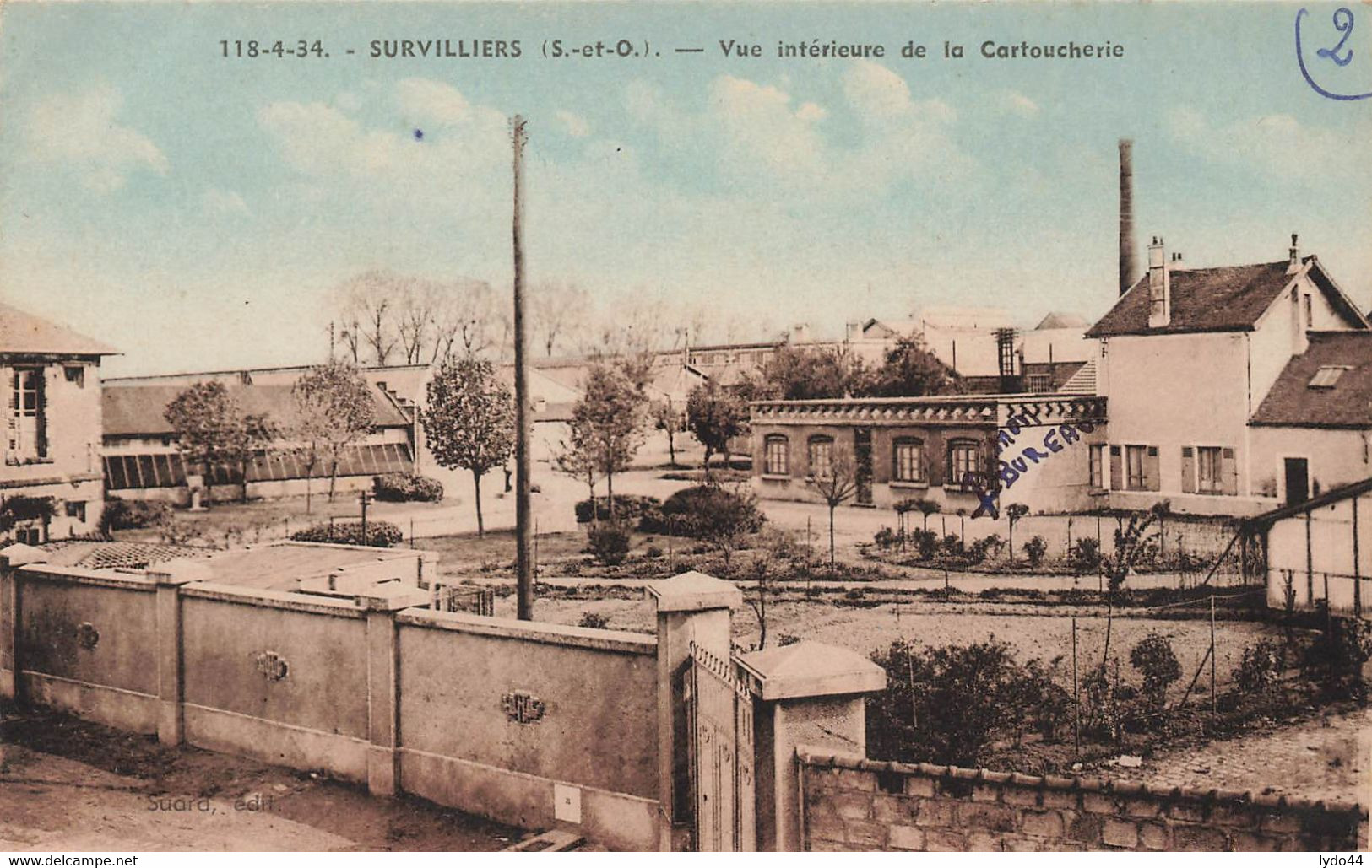 SURVILLIERS ,  Vue Intérieure De La Cartoucherie - Survilliers