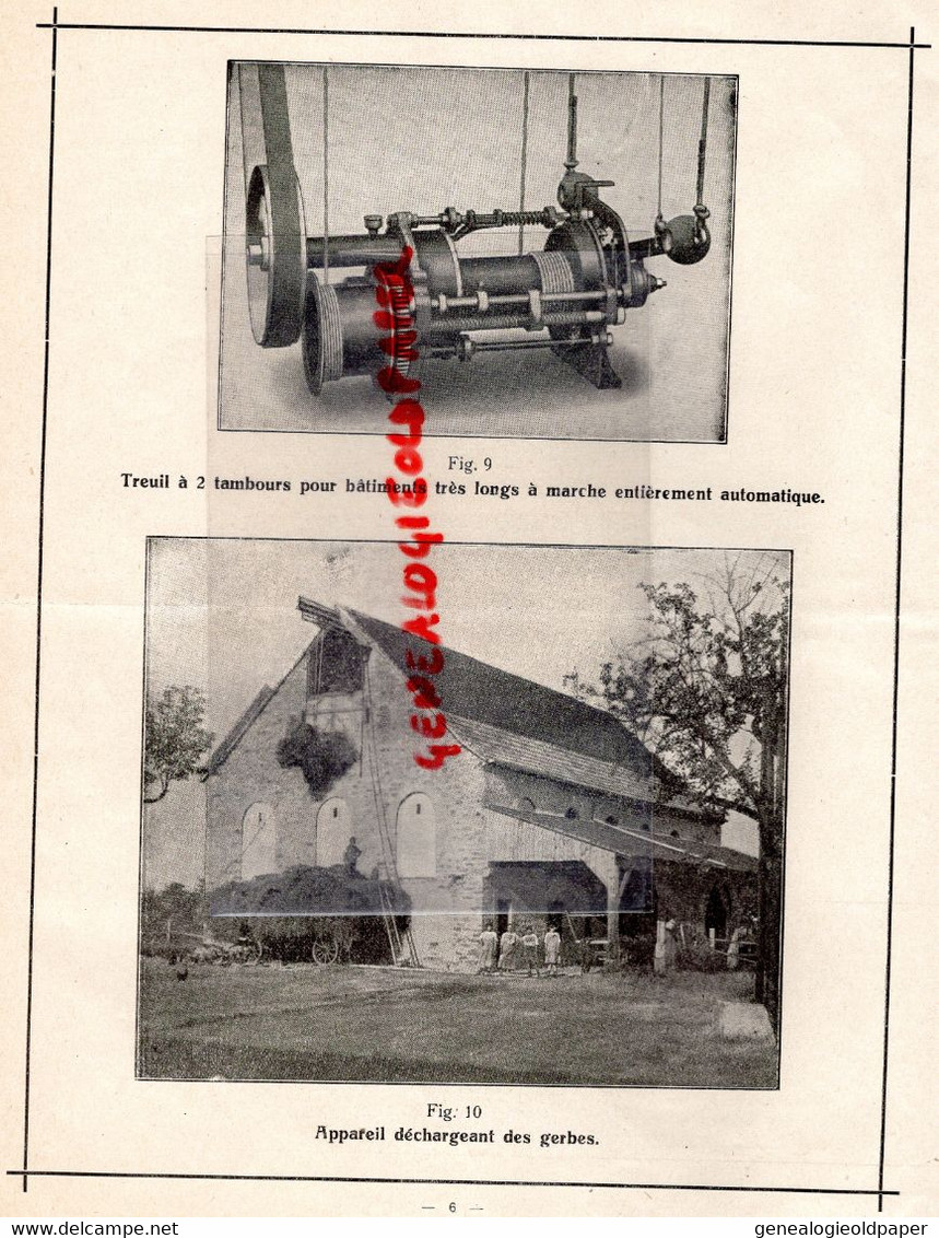 68-COLMAR-03-MOULINS-RARE PUBLICITE BRENCKMANN ITTEL-DECHARGEURS AGRICULTURE- ETS. CHAMBON 10 PLACE REPUBLIQUE 1936