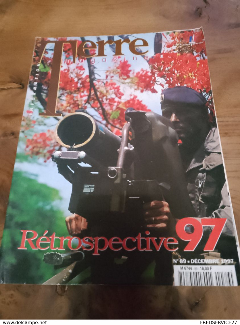 76/ TERRE MAGAZINE SOMMAIRE EN PHOTO N° 89 1997 RESTROSPECTIVE 97 - Weapons