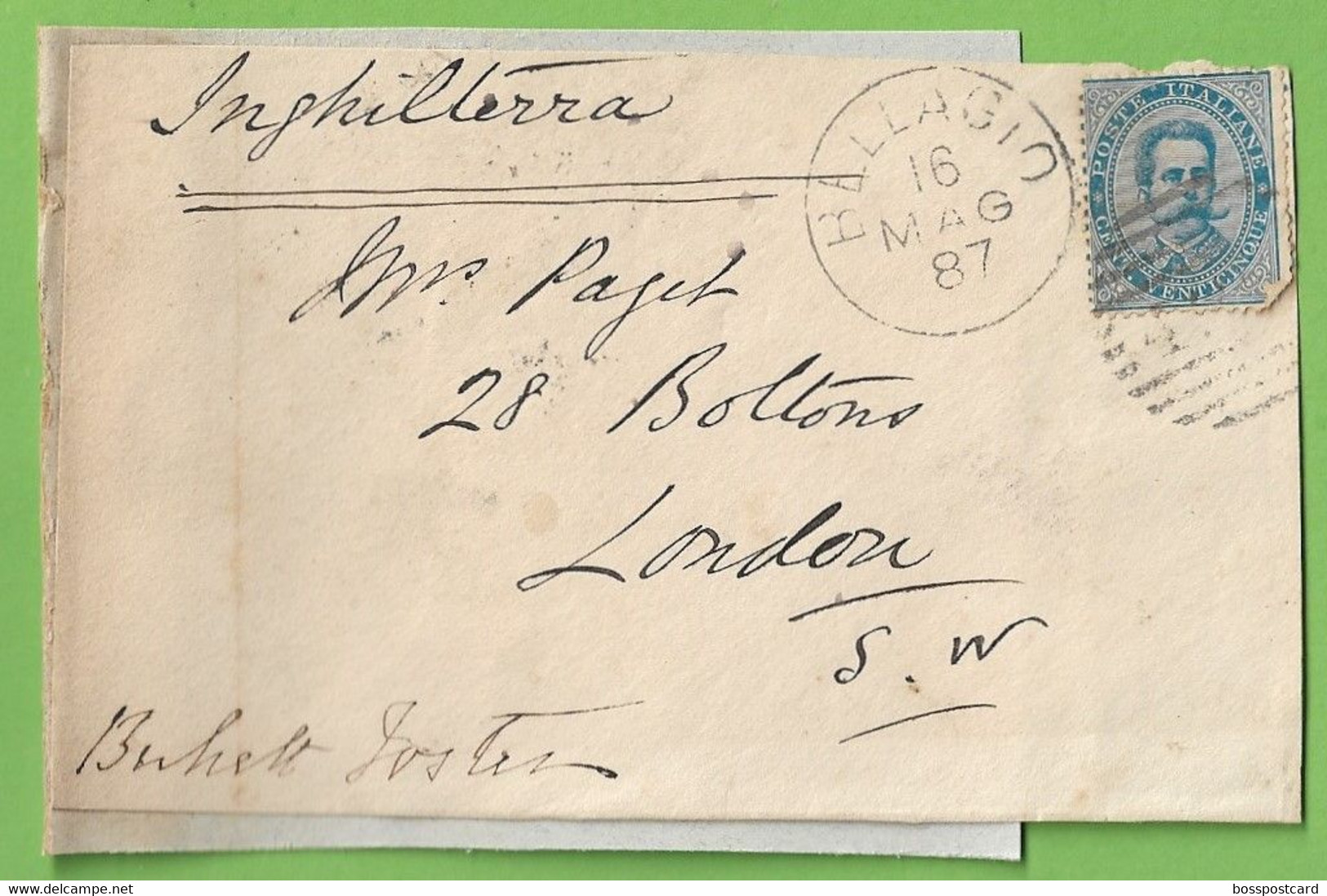 História Postal - Filatelia - Stamps - Timbres - Fragment - Cover - Letter - Philately - London - England - India - Altri & Non Classificati