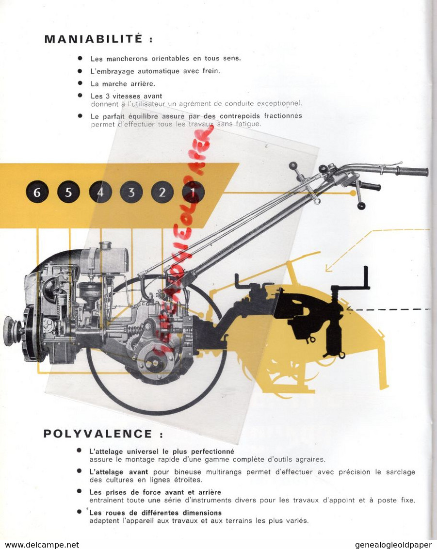 92- COURBEVOIE-RARE CATALOGUE STAUB -TRACTEUR MOTOCULTEUR-FAUCHEUSE-SEMOIR-CHARRUE-FRAISE BRABANT-CULTIVATEUR-BINEUSE - Agriculture