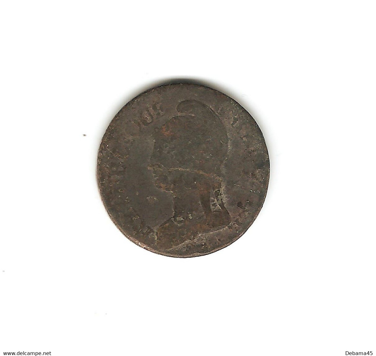 418/ France : 5 Centimes Dupré An ? A - 1792-1804 Eerste Franse Republiek