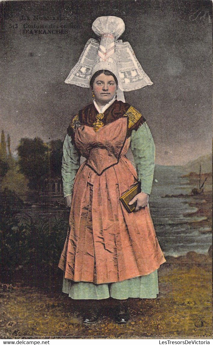 Fantaisie - Femme De Normandie - AVRANCHES - Folklore - Carte Postale Ancienne - Frauen