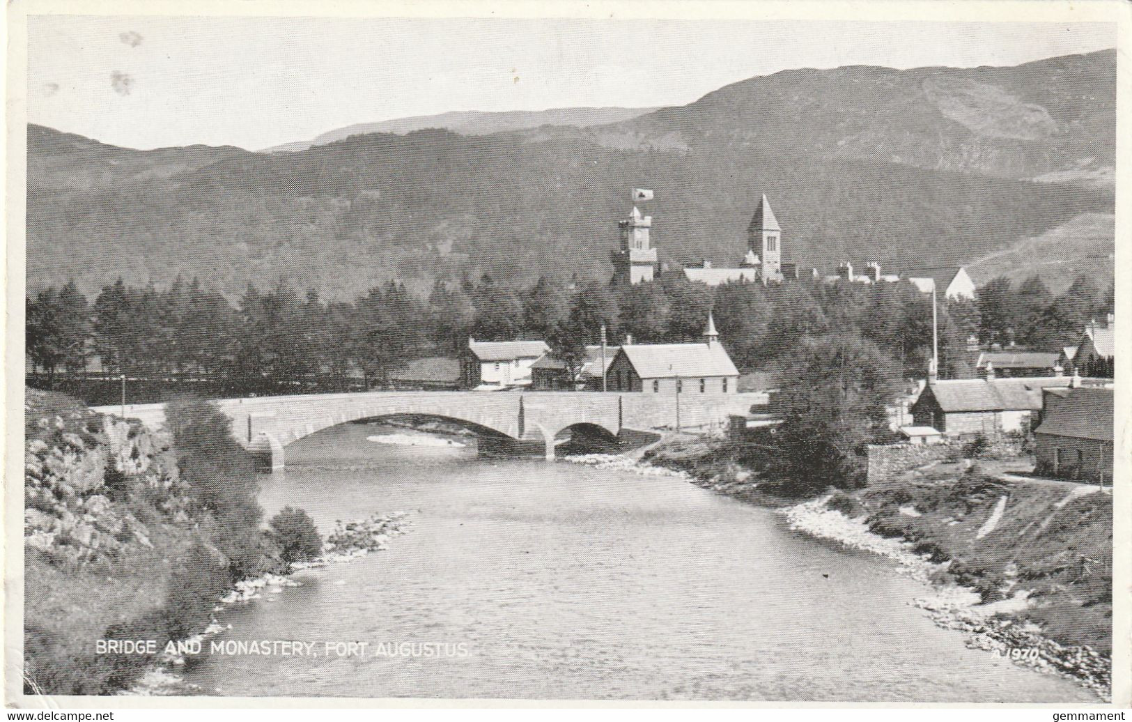 FORT AUGUSTUS -  BRIDGE AND MONASTERY - Inverness-shire