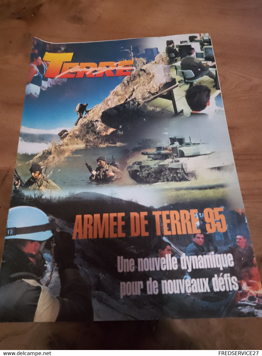 76/ TERRE MAGAZINE SOMMAIRE EN PHOTO N° ARMEE DE TERRE 1995 - Waffen