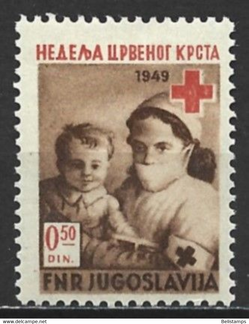 Yugoslavia 1949. Scott #RA7 (MH) Nurse And Child  *Complete Issue* - Postage Due