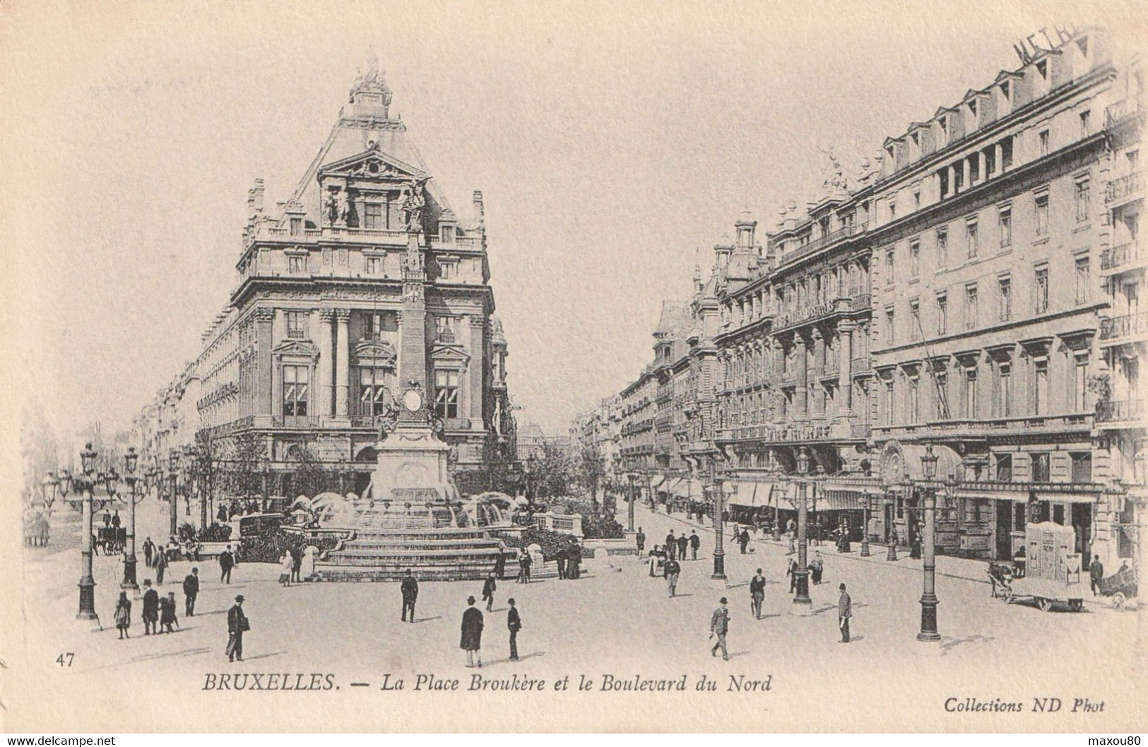 BRUXELLES  ( Super lot de 50 CPA originales )